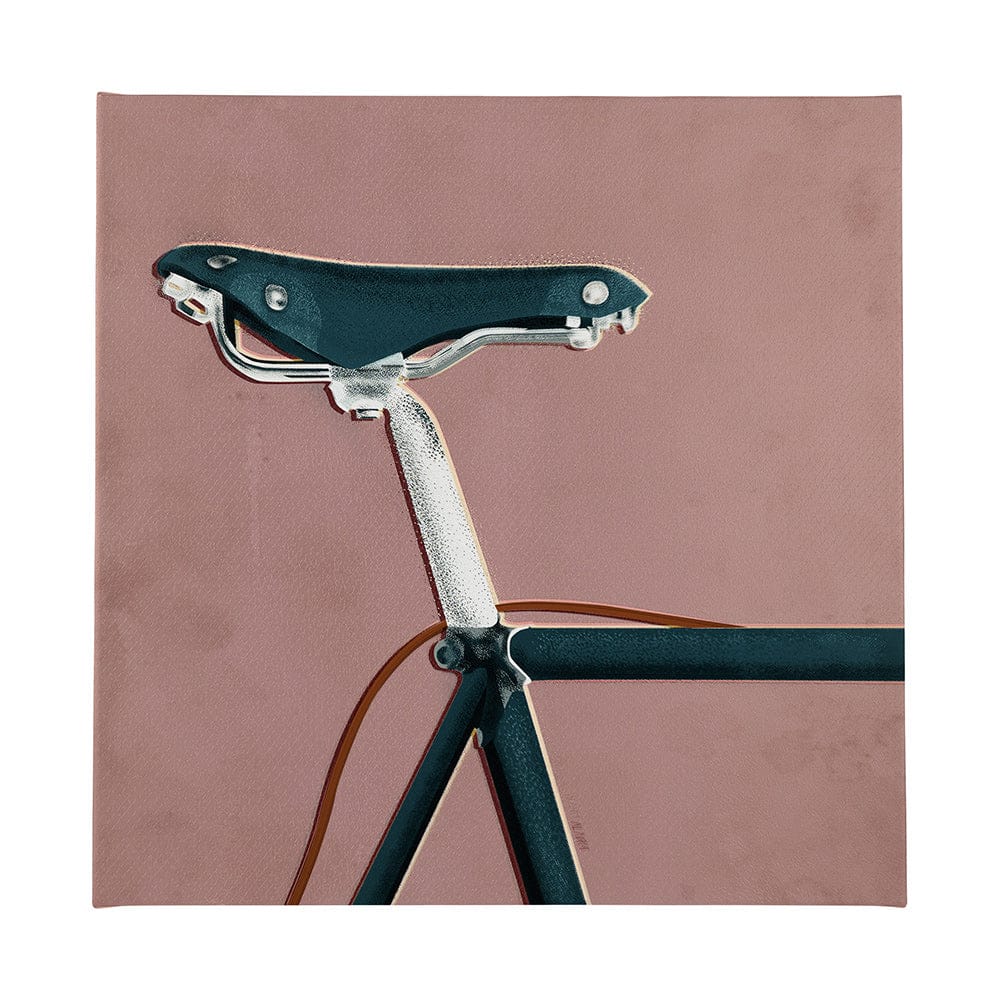 Mercana - Bike Saddle Pink by Alarm a Hand Embellished Textured Canvas - 102024-S view 1