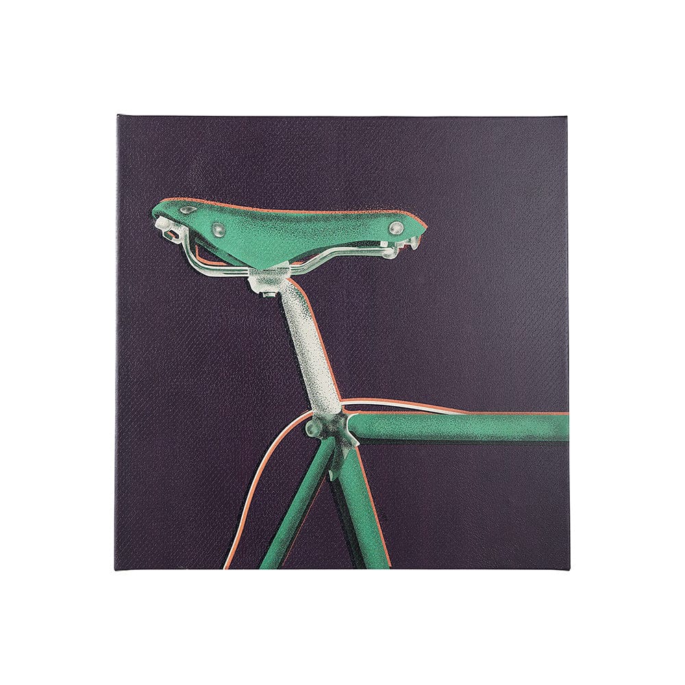 Mercana - Bike Saddle Purple by Alarm a Hand Embellished Textured Canvas - 102025-S view 1