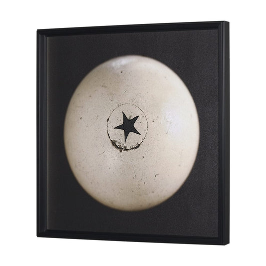 Mercana - Billiard II Cue Ball by Chris Dunker a Hand Embelished Textured Framed Art Decograph Print - 15296 view 2