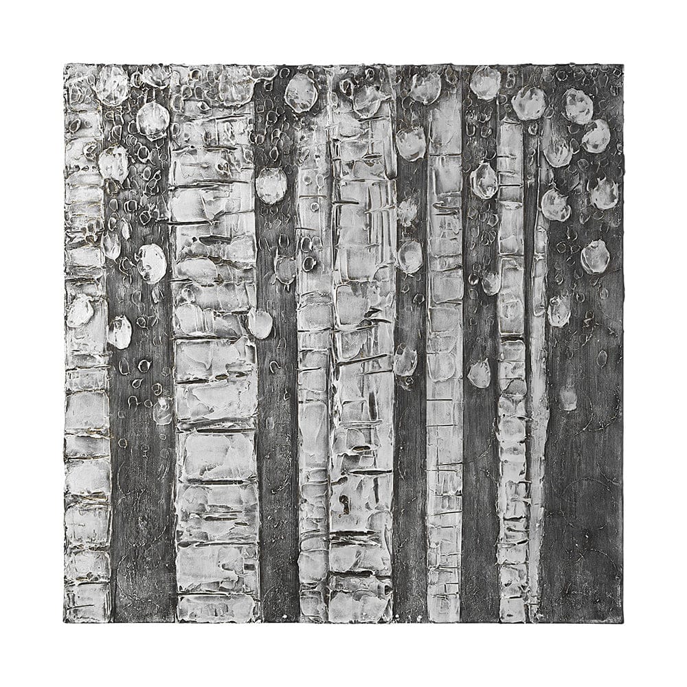 Mercana - Birch Trees by Studio M a Hand Embellished Gallery-Wrapped Canvas Print - 102069-L view 1