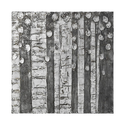 Mercana - Birch Trees by Studio M a Hand Embellished Gallery-Wrapped Canvas Print - 102069-L view 1