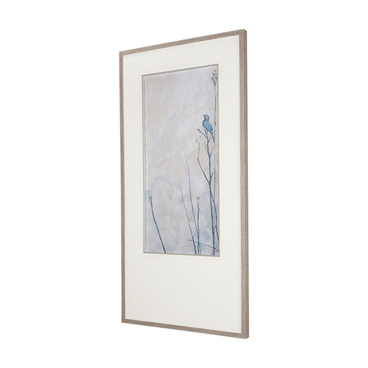 Mercana - Bird Song II by Mercana Studio a Hand Embelished Textured Framed Art Print Matted under Glass - 14868 view 2