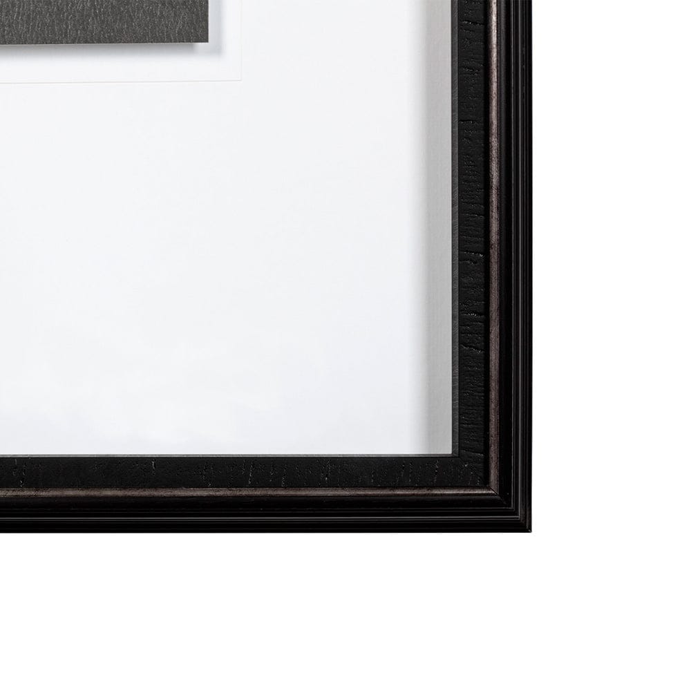 Mercana - Bison I by Mercana Studio a Hand Embellished Textured Framed Art Print Matted under Glass - 13615 view 3