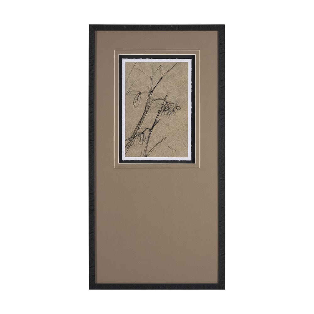 Mercana - Black Chokecherry 1 by Mercana Studio a Hand Embellished Framed Art Print Matted under Glass - 15562 view 1