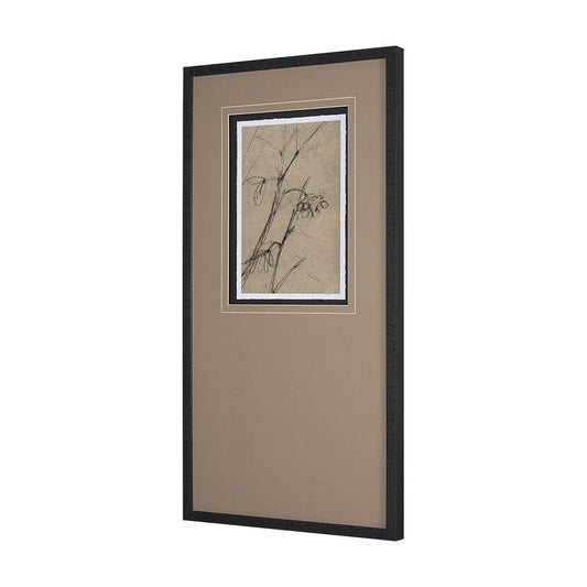 Mercana - Black Chokecherry 1 by Mercana Studio a Hand Embellished Framed Art Print Matted under Glass - 15562 view 2