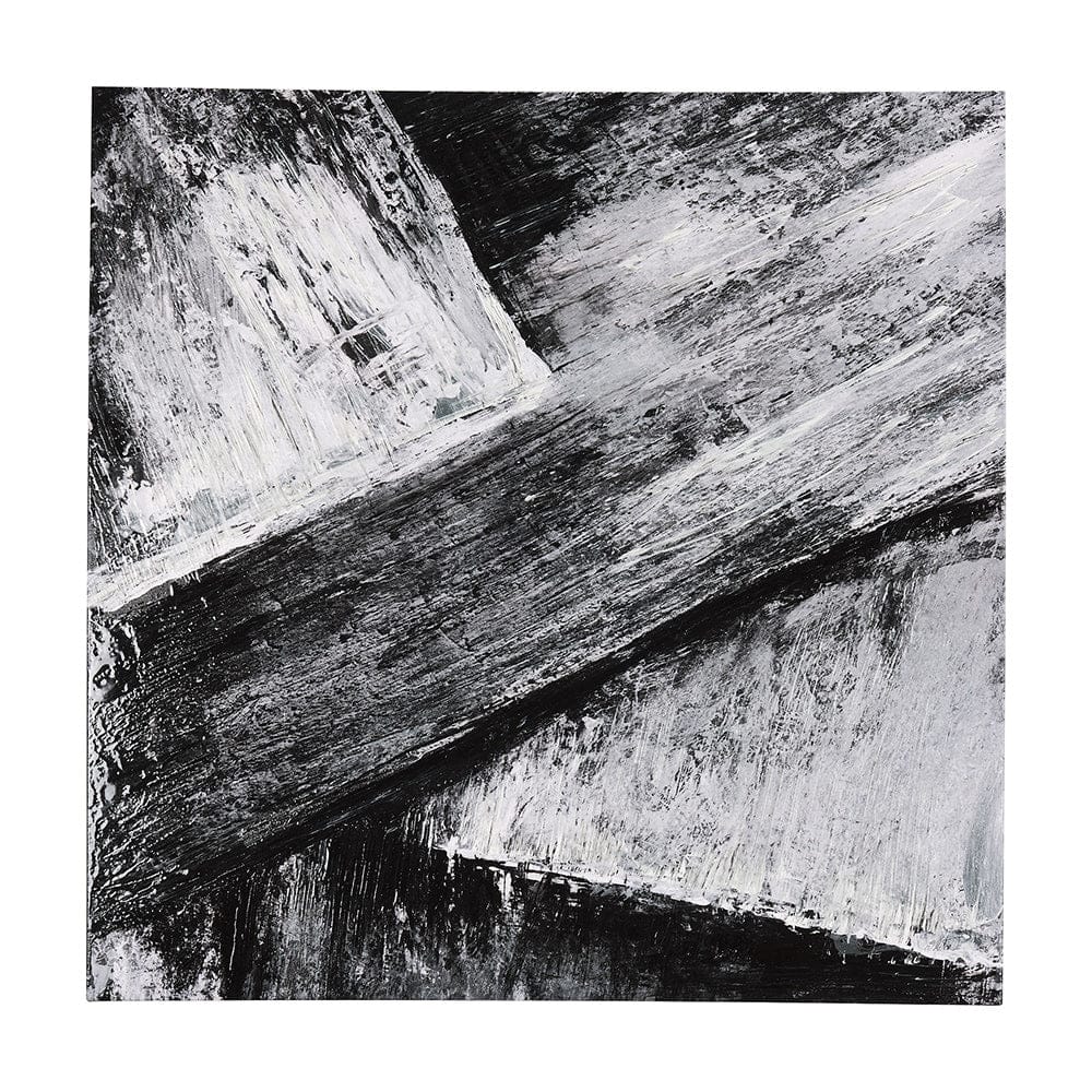 Mercana - Black Composition I by Mercana Studio a Hand Embellished Textured Canvas - 102513-L view 1