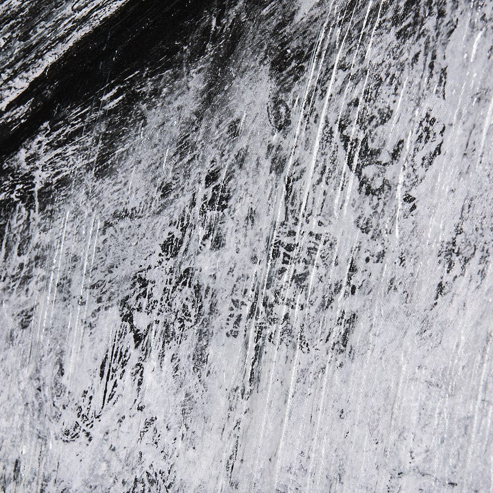 Mercana - Black Composition I by Mercana Studio a Hand Embellished Textured Canvas - 102513-L view 6