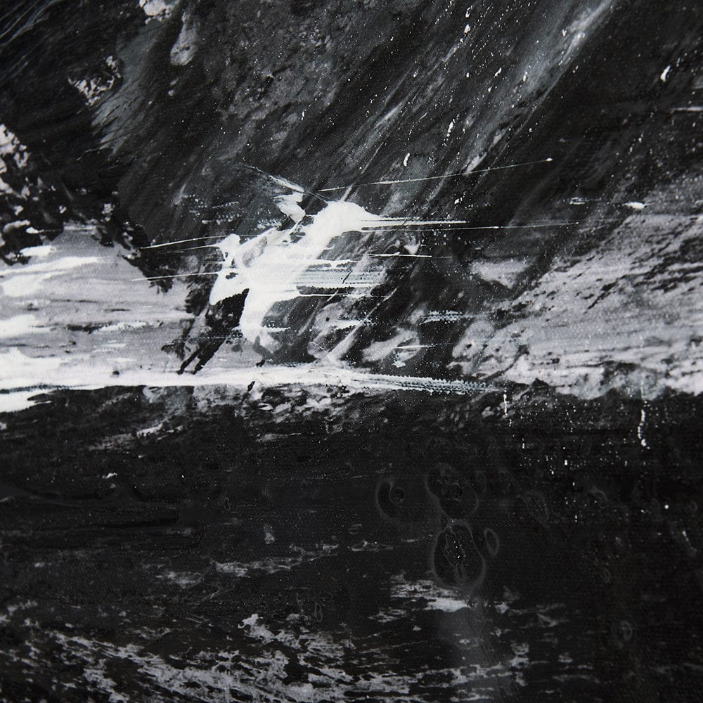 Mercana - Black Composition II by Mercana Studio a Hand Embellished Textured Canvas - 102514-L view 7
