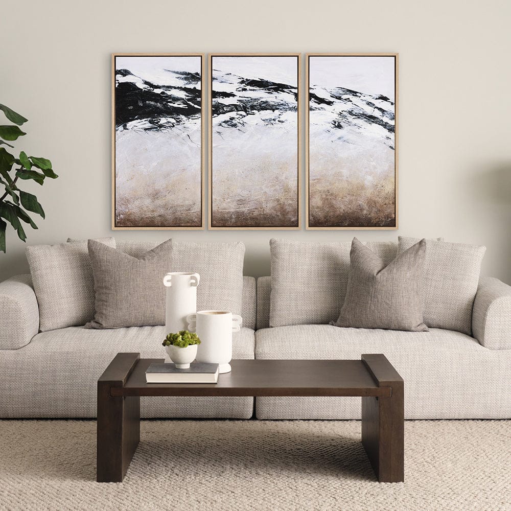 Mercana - Black Strokes I by Mercana Studio a Hand Embelished Textured Framed Canvas - 102485-FS view 8