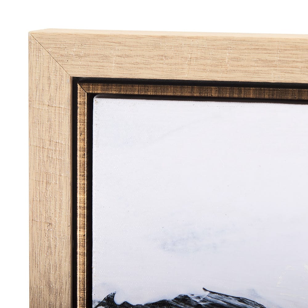 Mercana - Black Strokes I by Mercana Studio a Hand Embellished Textured Framed Canvas - 102485-FL view 4