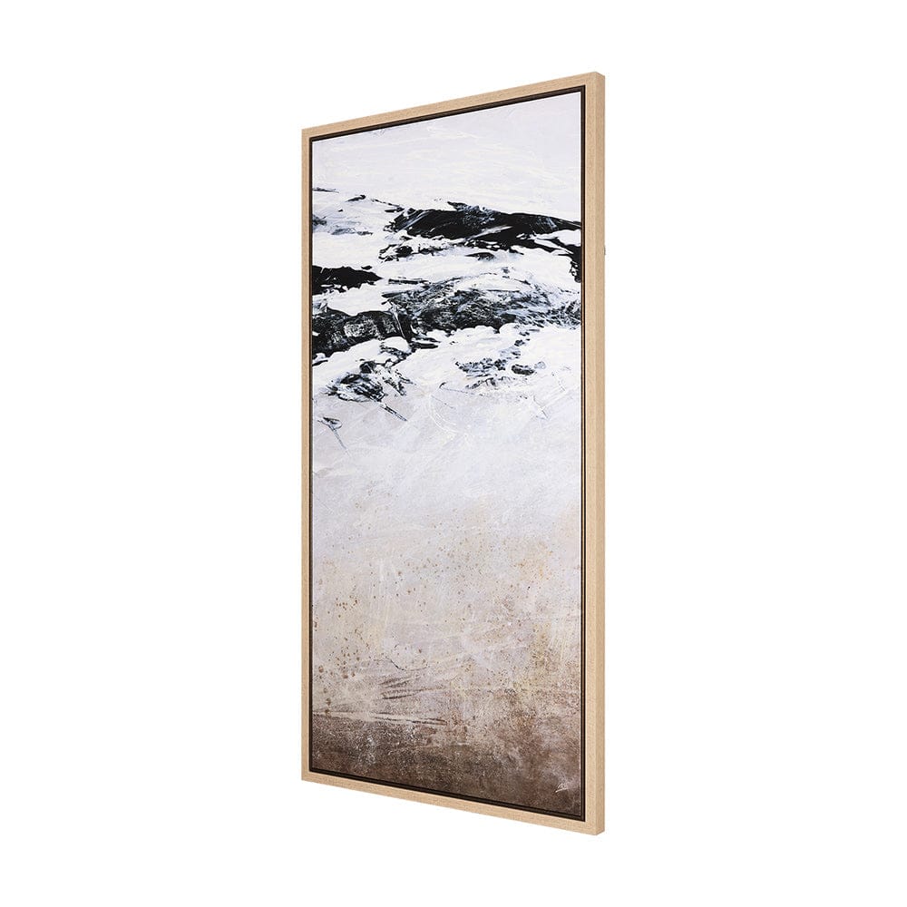 Mercana - Black Strokes II by Mercana Studio a Hand Embellished Textured Framed Canvas - 102486-FL view 2