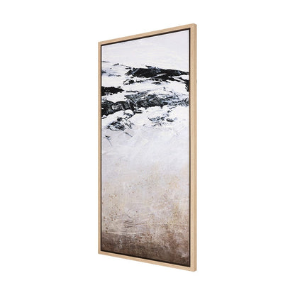 Mercana - Black Strokes II by Mercana Studio a Hand Embellished Textured Framed Canvas - 102486-FL view 2