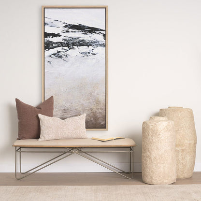 Mercana - Black Strokes II by Mercana Studio a Hand Embellished Textured Framed Canvas - 102486-FL view 8