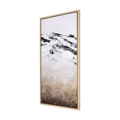 Mercana - Black Strokes III by Mercana Studio a Hand Embelished Textured Framed Canvas - 102487-FS view 2