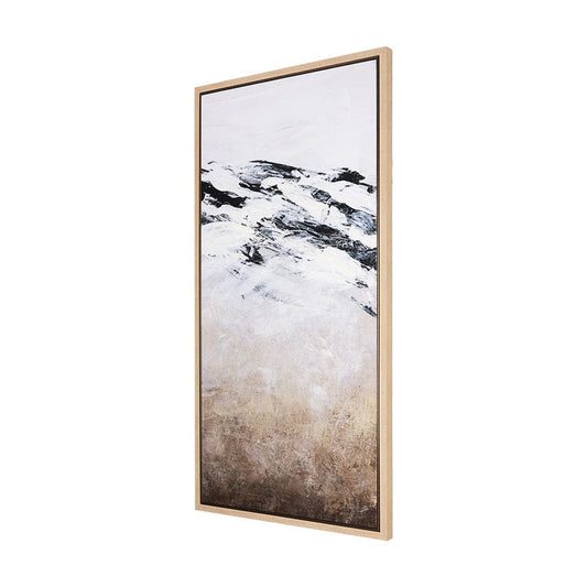 Mercana - Black Strokes III by Mercana Studio a Hand Embelished Textured Framed Canvas - 102487-FS view 2