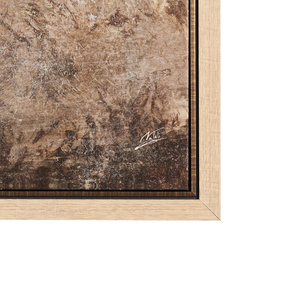 Mercana - Black Strokes III by Mercana Studio a Hand Embelished Textured Framed Canvas - 102487-FS view 3