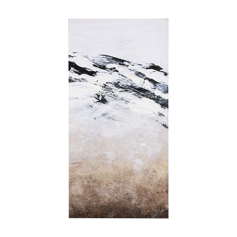 Mercana - Black Strokes III by Mercana Studio a Hand Embellished Textured Canvas - 102487-S view 1