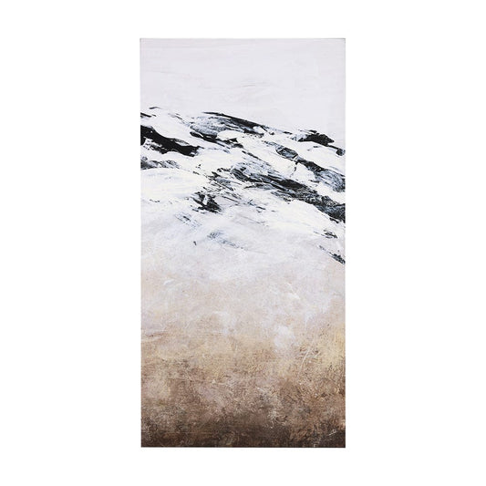 Mercana - Black Strokes III by Mercana Studio a Hand Embellished Textured Canvas - 102487-S view 1