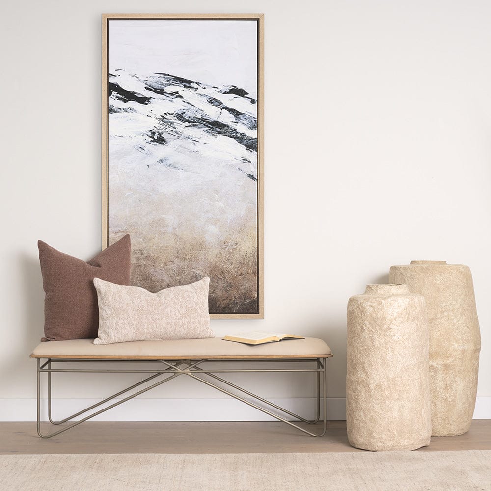Mercana - Black Strokes III by Mercana Studio a Hand Embellished Textured Framed Canvas - 102487-FL view 8