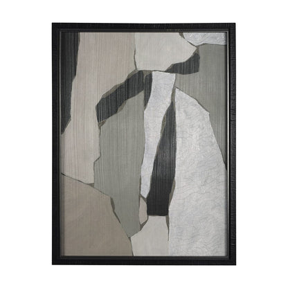 Mercana - Blend by Mercana Studio a Hand Embellished Textured Framed Art Photograph Matted under Glass - 14929 view 1