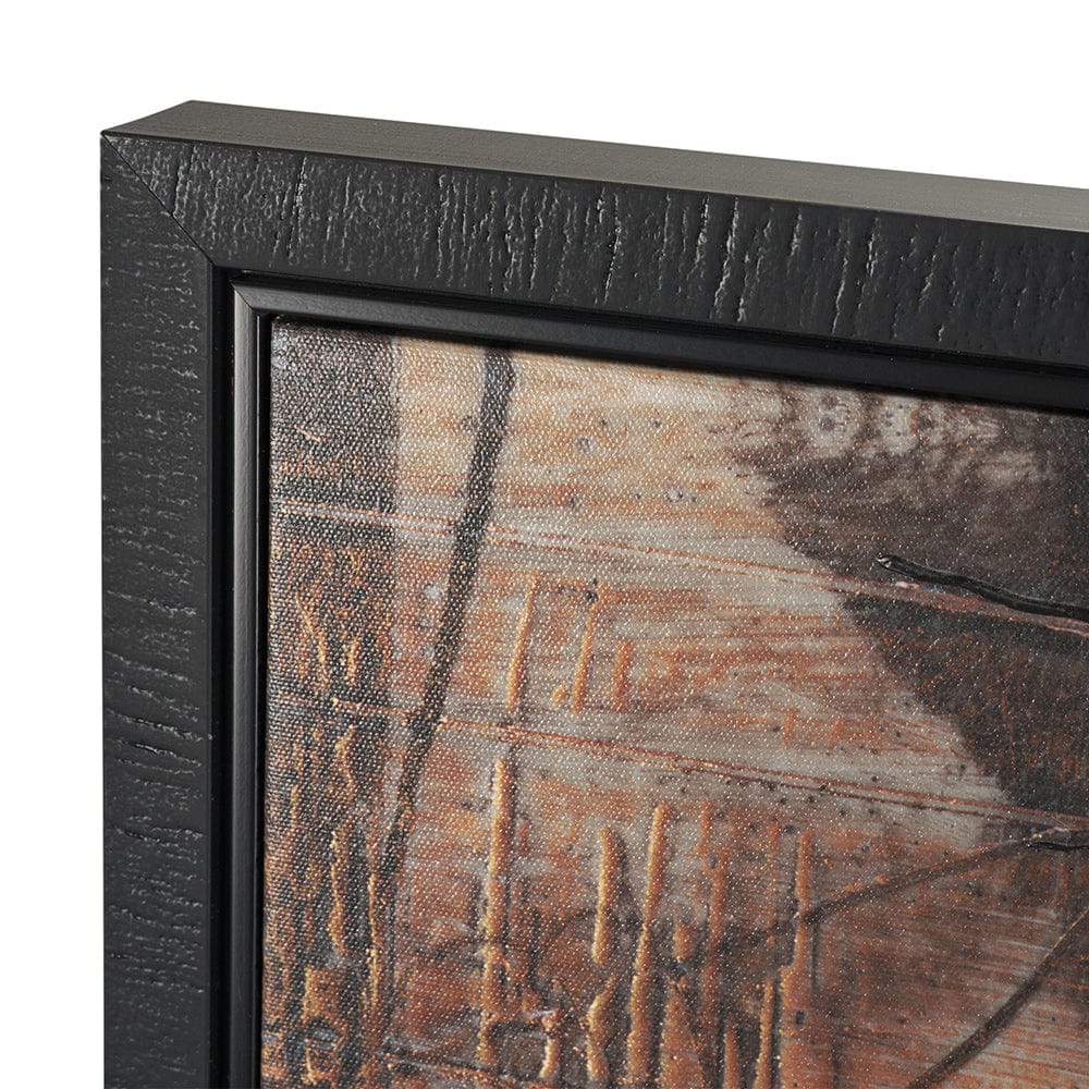 Mercana - Blk Wht Bronze I by Jennifer Goldberger a Hand Embellished Textured Framed Canvas - 101091-FL view 5