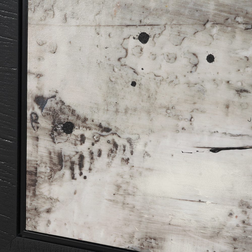 Mercana - Blk Wht Bronze I by Jennifer Goldberger a Hand Embellished Textured Framed Canvas - 101091-FL view 6