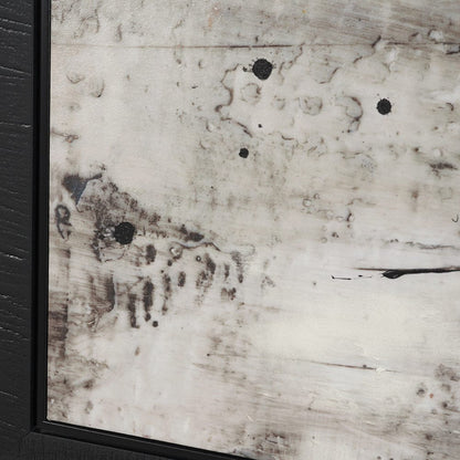 Mercana - Blk Wht Bronze I by Jennifer Goldberger a Hand Embellished Textured Framed Canvas - 101091-FL view 6