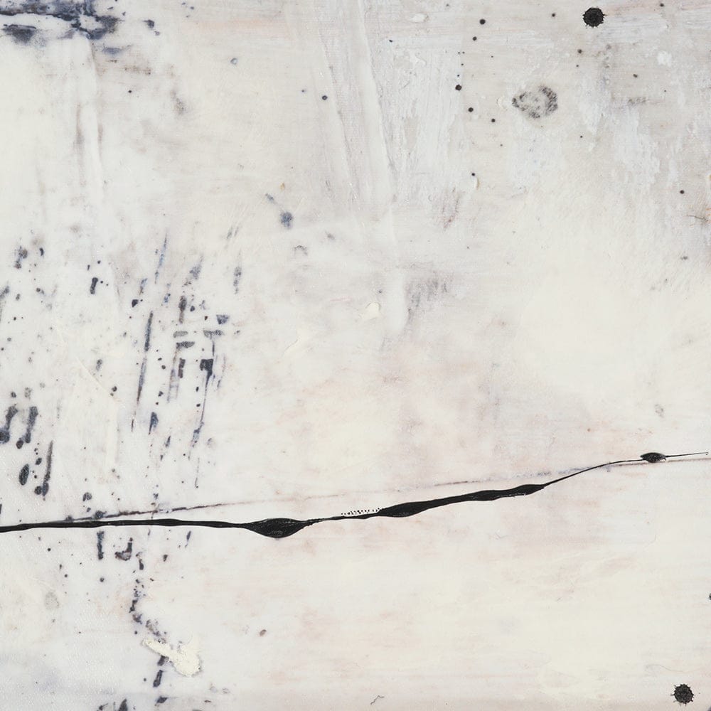 Mercana - Blk Wht Bronze I by Jennifer Goldberger a Hand Embellished Textured Framed Canvas - 101091-FL view 8