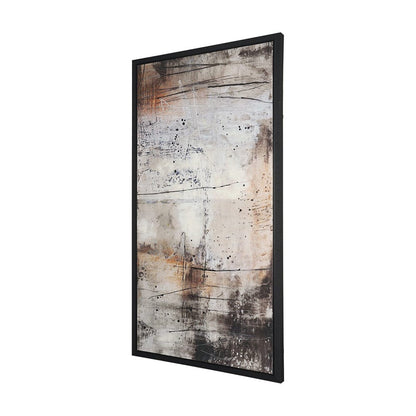 Mercana - Blk Wht Bronze II by Jennifer Goldberger a Hand Embellished Textured Framed Canvas - 101092-FL view 3
