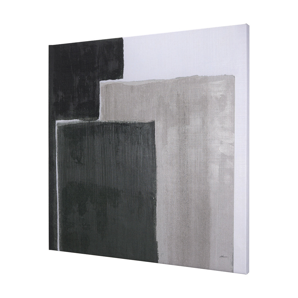 Mercana - Block I by Mercana Studio a Hand Embellished Textured Canvas - 102212-L view 2