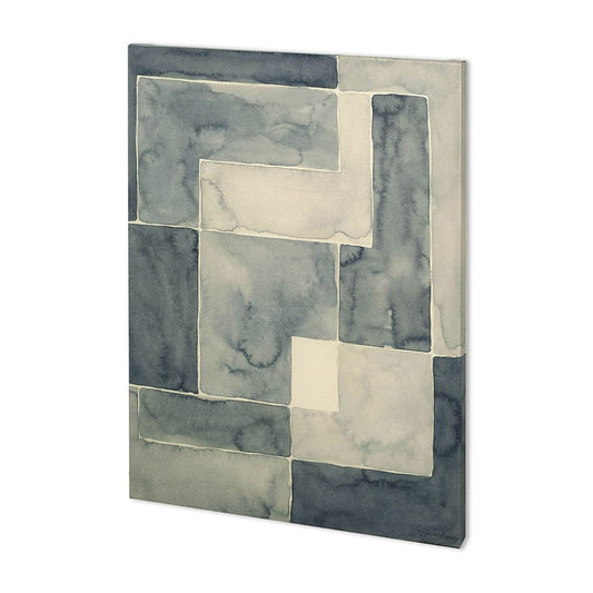 Mercana - Blockade II by Vanna Lam a Hand Embellished Textured Canvas - 100796-L view 1