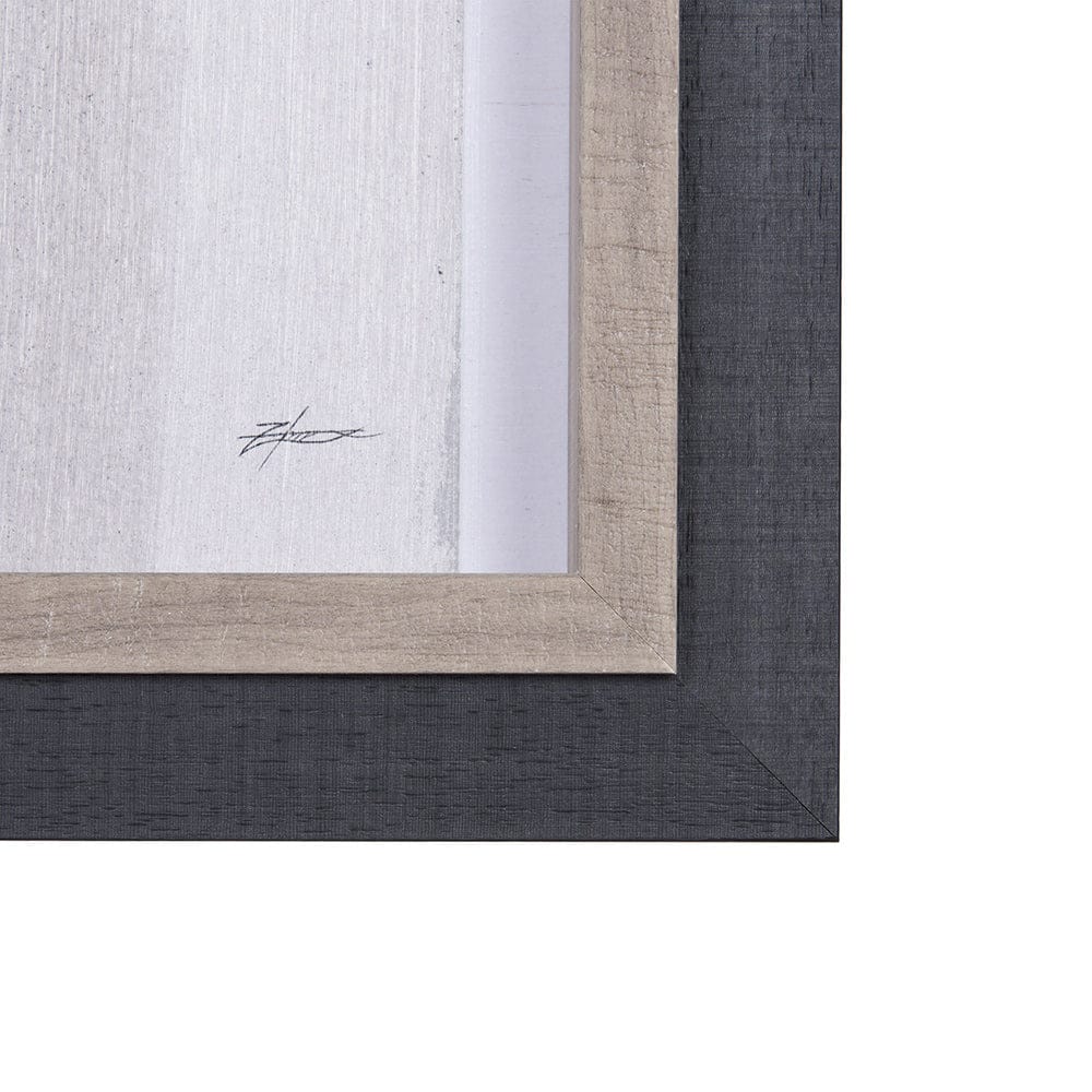 Mercana - Blocks I by Mercana Studio a Hand Embellished Textured Framed Art Print - 14315 view 3