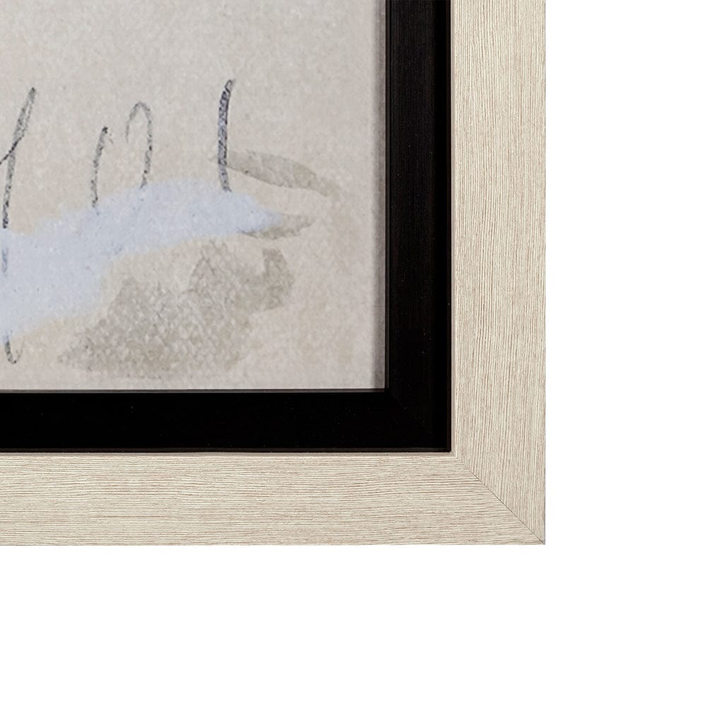 Mercana - Blom Ritning by John Bauer a Hand Embellished Textured Framed Art Print Matted under Glass - 13607 view 3