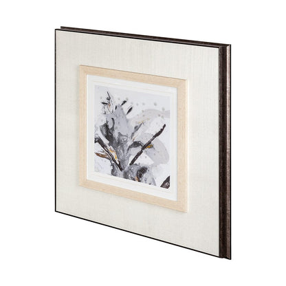 Mercana - Blooming Opalescent II by Mercana Studio Hand Embellished Framed Art Print Matted under Glass - 12219 view 1