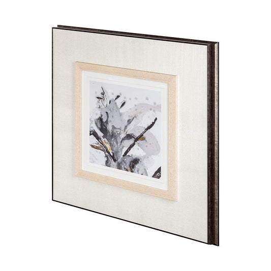 Mercana - Blooming Opalescent II by Mercana Studio Hand Embellished Framed Art Print Matted under Glass - 12219 view 1