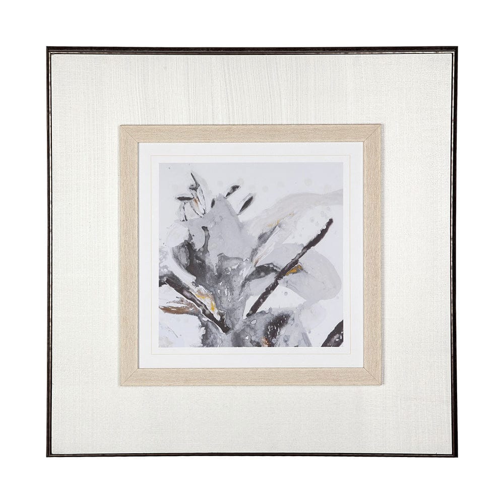 Mercana - Blooming Opalescent II by Mercana Studio Hand Embellished Framed Art Print Matted under Glass - 12219 view 2