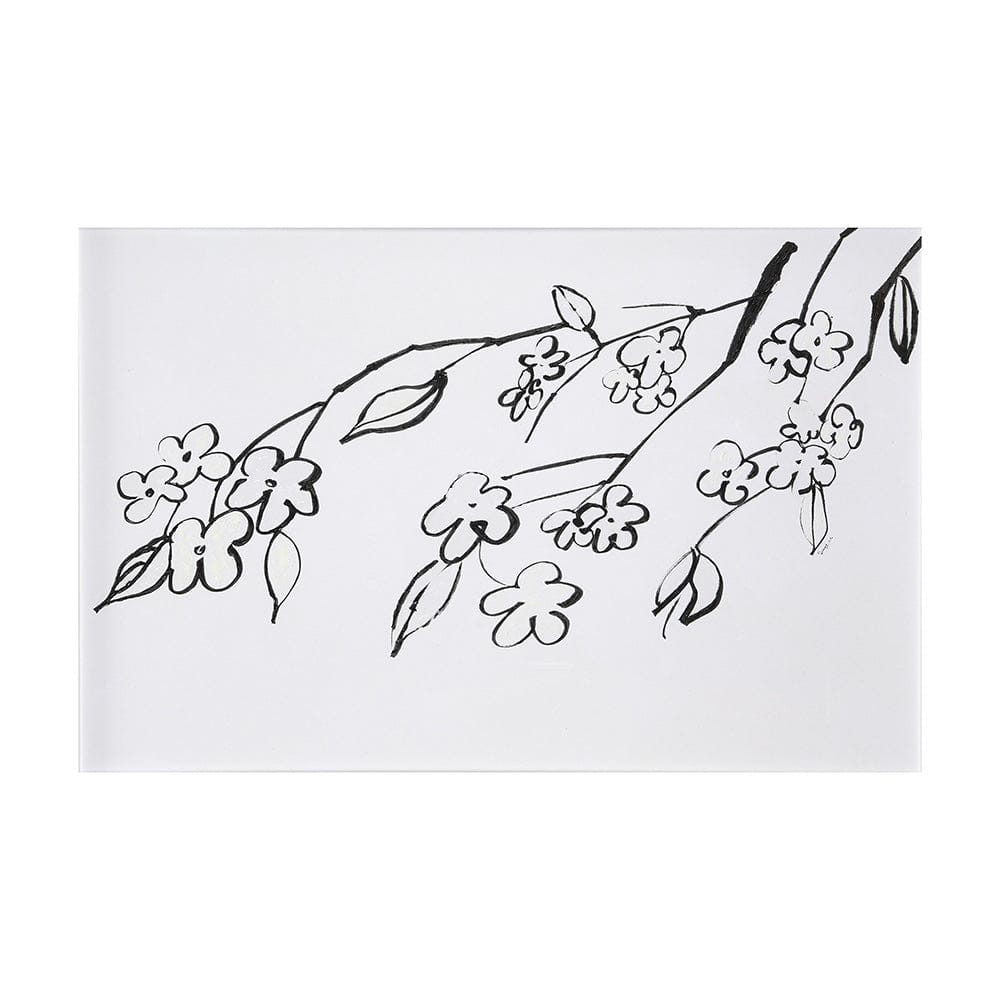 Mercana - Blossoming Cherry Branch by Mercana Studio a Hand Embellished Textured Canvas - 102428-L view 1