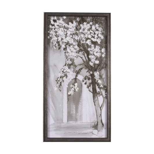 Mercana - Blossoming Tree I by Mercana Studio a Hand Embellished Textured Framed Art Print - 15268 view 1