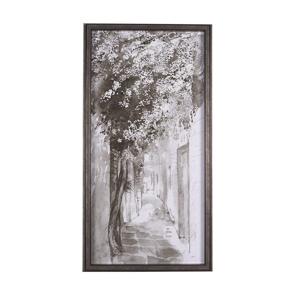 Mercana - Blossoming Tree II by Mercana Studio a Hand Embellished Textured Framed Art Print - 15269 view 1