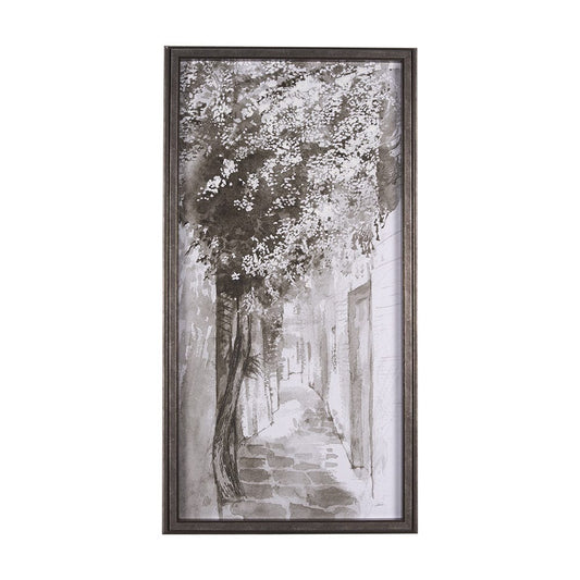 Mercana - Blossoming Tree II by Mercana Studio a Hand Embellished Textured Framed Art Print - 15269 view 1