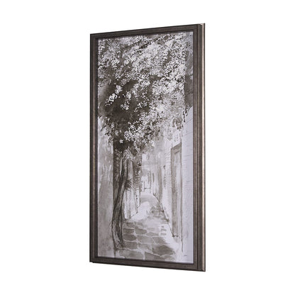 Mercana - Blossoming Tree II by Mercana Studio a Hand Embellished Textured Framed Art Print - 15269 view 2