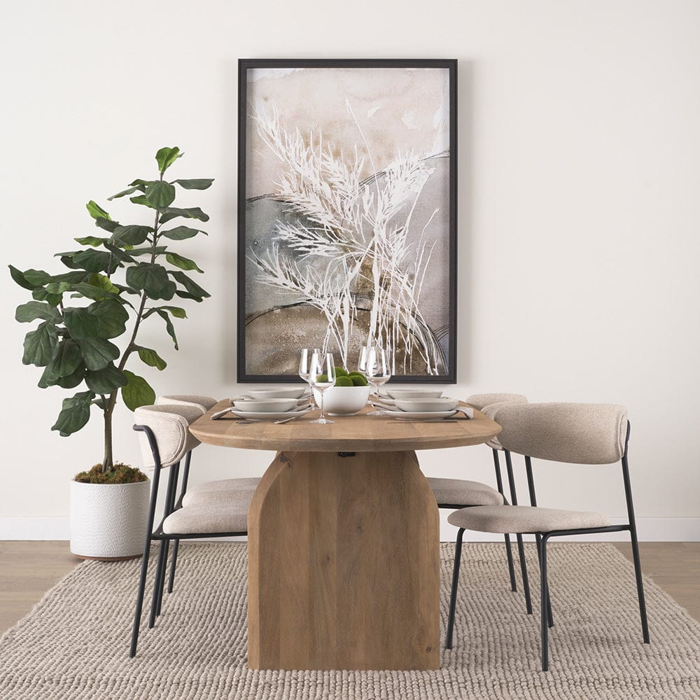 Mercana - Blowing Grass I by Mercana Studio a Hand Embellished Textured Framed Art Print - 15249 view 9
