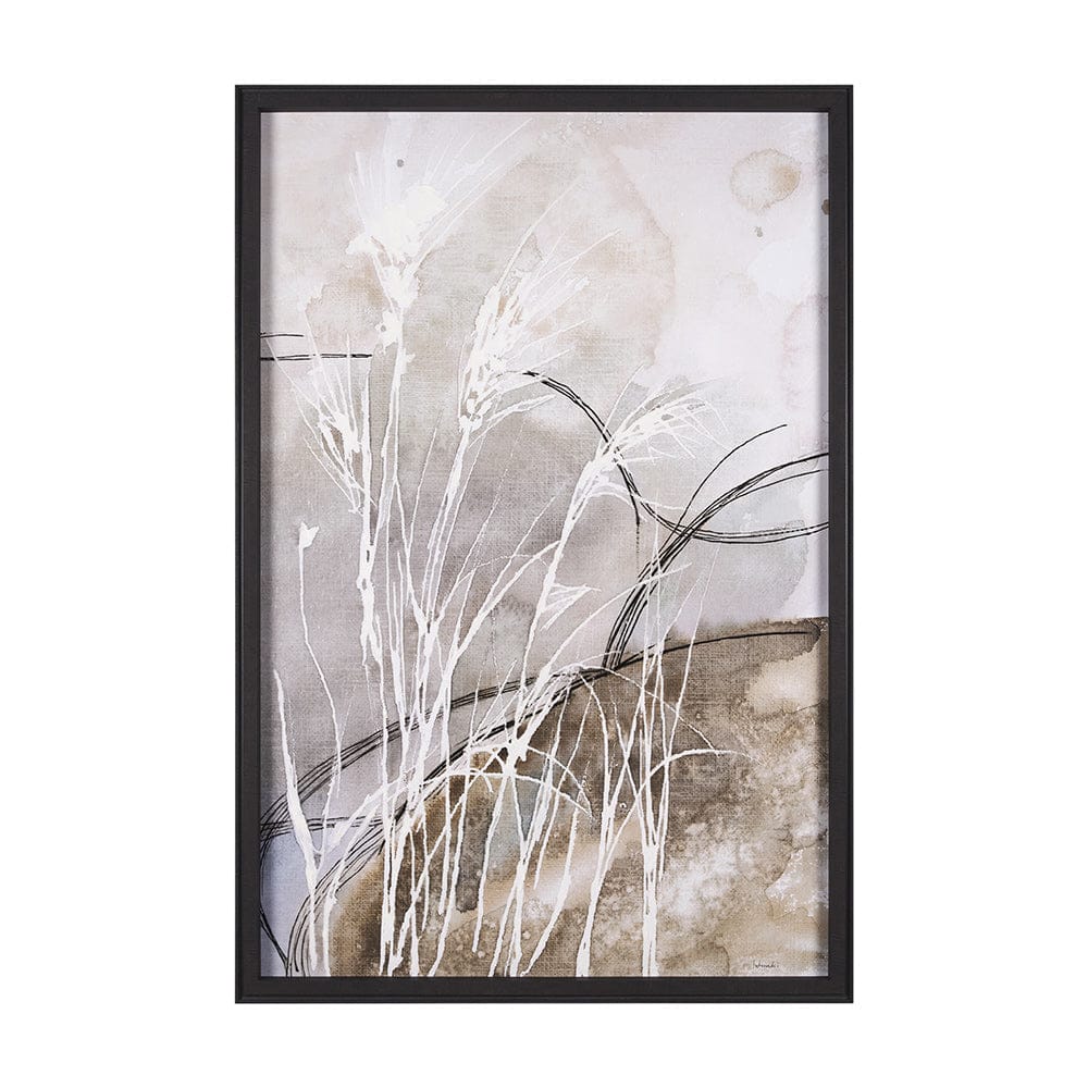 Mercana - Blowing Grass II by Mercana Studio a Hand Embellished Textured Framed Art Print - 15250 view 1