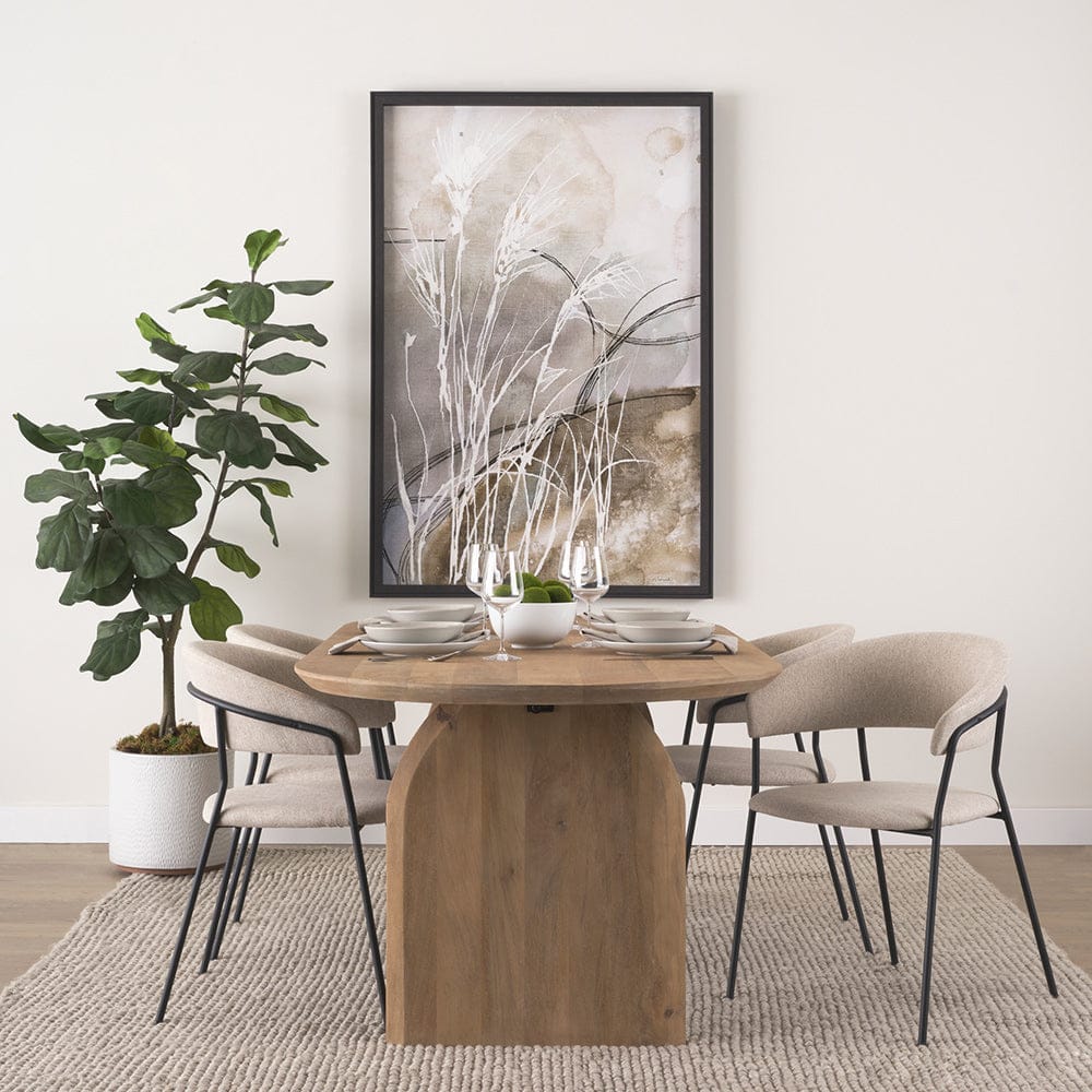 Mercana - Blowing Grass II by Mercana Studio a Hand Embellished Textured Framed Art Print - 15250 view 9