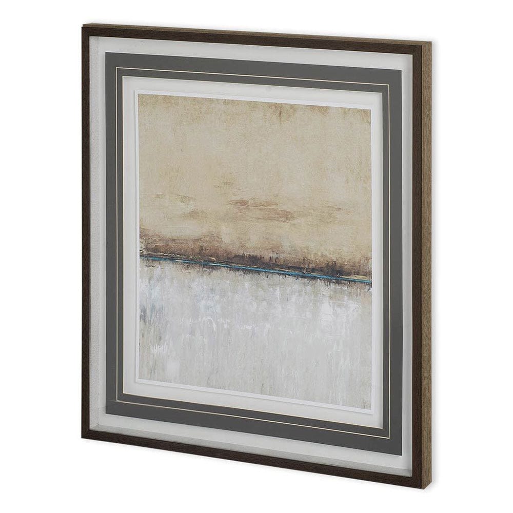 Mercana - Blue Line I by Tim OToole a Framed Art Print Matted under Glass - 11037 view 1