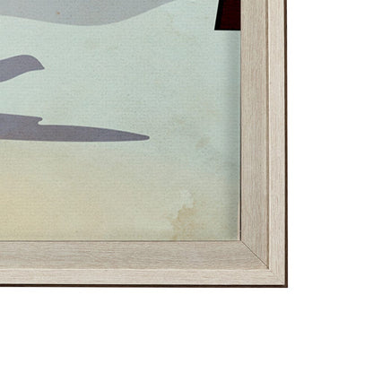 Mercana - Blue Mountain by Simeng a Framed Art Print Matted under Glass - 14395 view 3