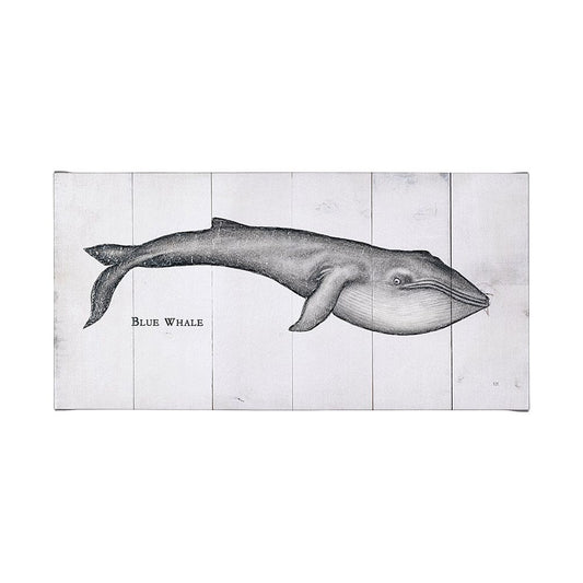 Mercana - Blue Whale by Mercana Studio a Hand Embellished Textured Canvas - 101870-L view 1