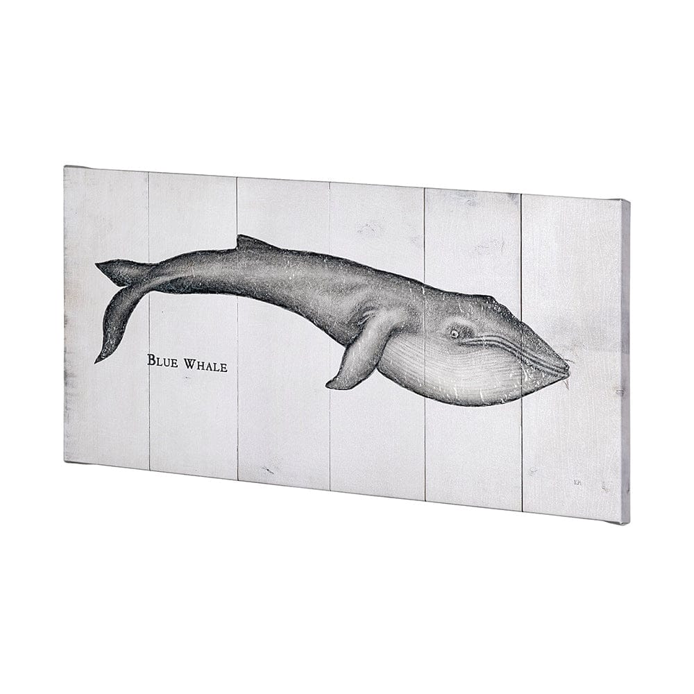 Mercana - Blue Whale by Mercana Studio a Hand Embellished Textured Canvas - 101870-L view 2