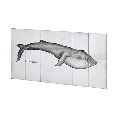 Mercana - Blue Whale by Mercana Studio a Hand Embellished Textured Canvas - 101870-L view 2