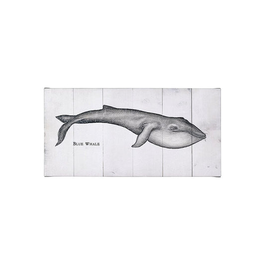 Mercana - Blue Whale by Mercana Studio a Hand Embellished Textured Canvas - 101870-S view 1